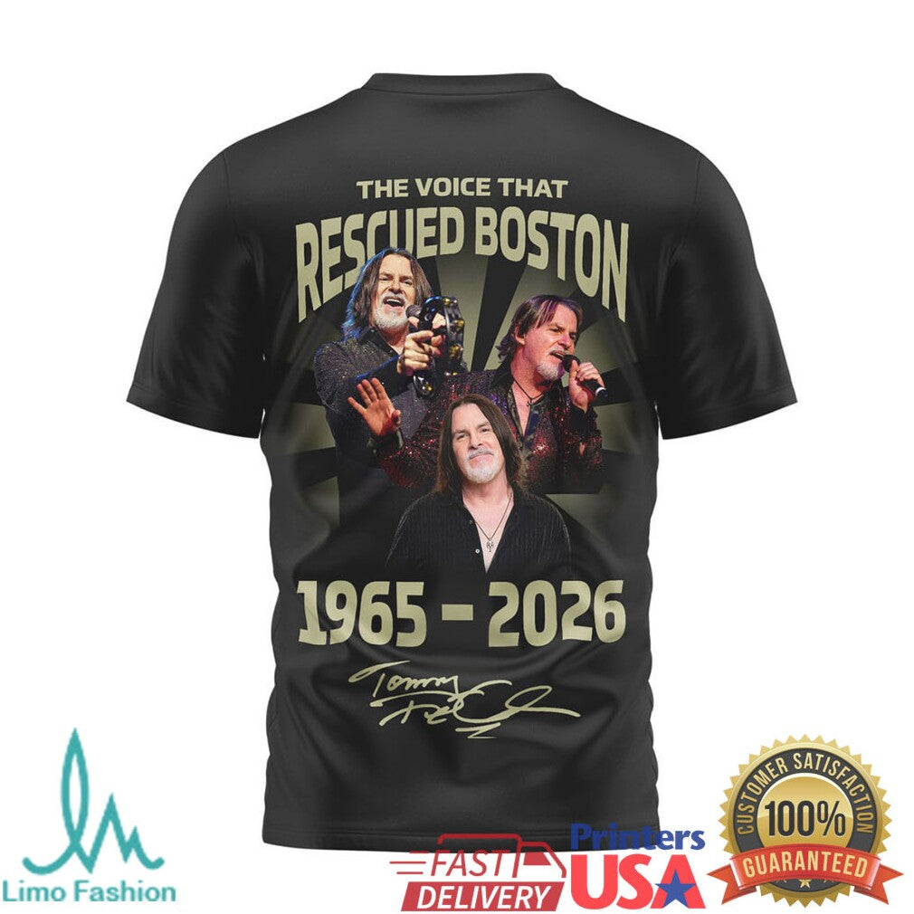 Tommy DeCarlo The Voice That Rescued Boston 1965 2026 Memorial T Shirt - Limotees LLC
