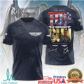 Top Gun 40th Anniversary Maverick Signature Series 3D Graphic T Shirt - Limotees LLC