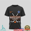 Toronto Maple Leafs Hockey x Harley Davidson Skull Wing Biker T Shirt - Limotees LLC
