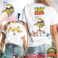Toy Story x Minnesota Vikings NFL T Shirt Custom Name Disney Fan Gear