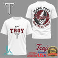 Troy Trojans Grateful Dead Steal Your Face Custom Sportswear Tee - Limotees LLC