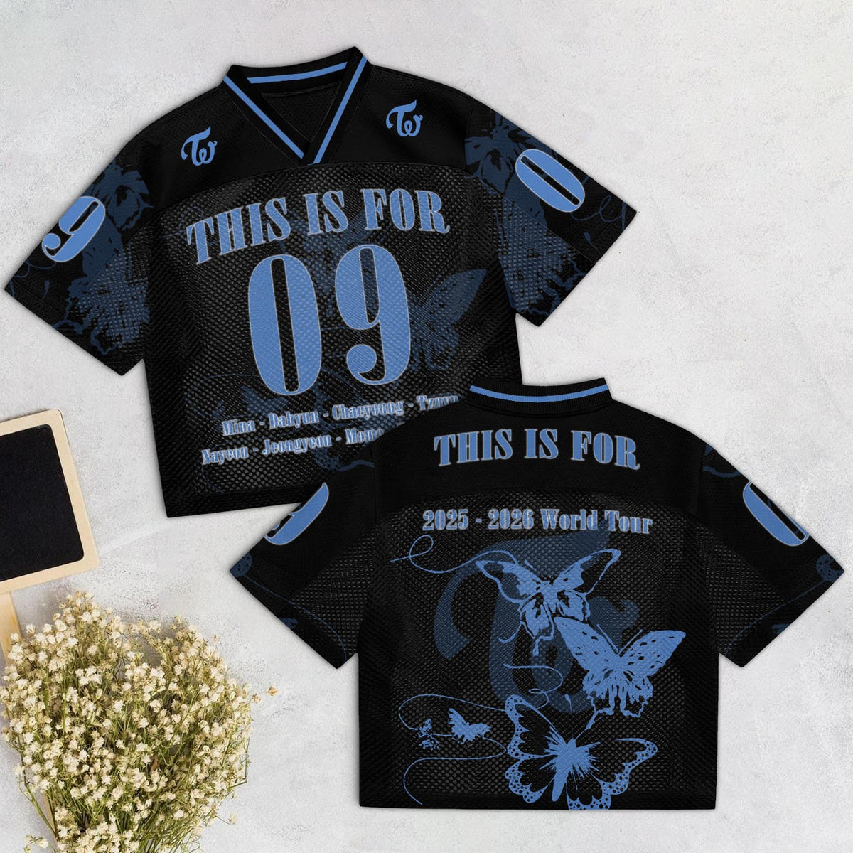 Twice This Is For World Tour 2 Mixed Mesh Jersey