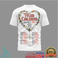 Tyler Childers Snipe Hunt Tour 2026 Heart Graphic Concert T Shirt