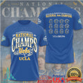 UCLA Bruins 2026 NCAA Women's Basketball National Champions Blue Net Victory Final Four T Shirt - Limotees LLC