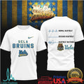 UCLA Bruins Heartbeat Watching Game Day Graphic Performance T Shirt - Limotees LLC
