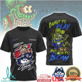 UConn Huskies Built To Play Not To Bow Monster Style T Shirt - Limotees LLC