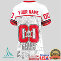 Houston Texans Official NFL Luffy Gear 5 Special Edition Baseball Jersey Custom Name - Limotees LLC