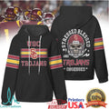 USC Trojans Stressed Blessed and Obsessed Football Skull Quilted T Shirt - Limotees LLC