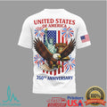 United States 250th Anniversary 1776 2026 Eagle & Liberty T Shirt - Limotees LLC
