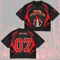 NCT 127 The Redline Tour Jaehyun Taeyong Mixed Mesh Jersey Fan Gifts