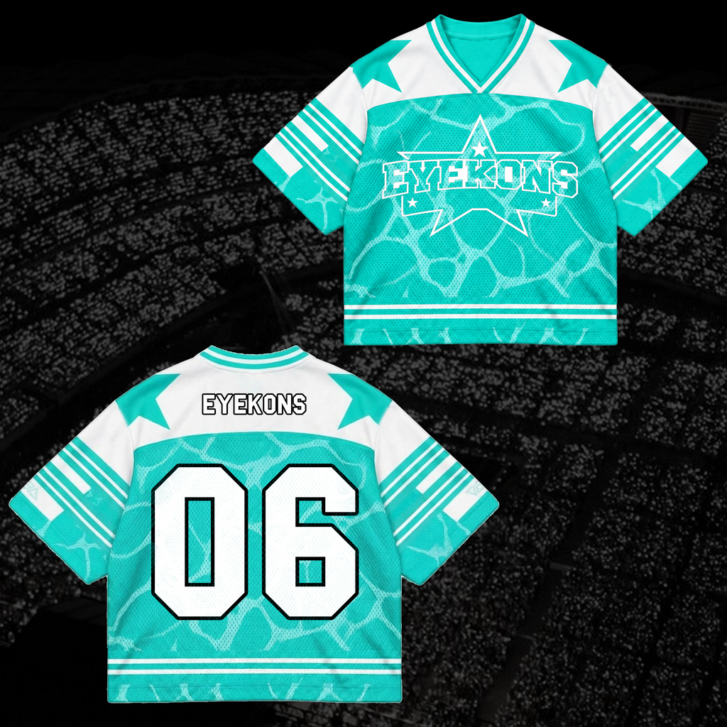 Epic Animal Eyekons Club All Members Sporty Wave Mixed Mesh Jersey For Eyekons