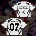 Fierce XG The Core World Tour Mixed Mesh Jersey Cool Gift for Fans