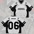 Dynamic Animal Onedoor Club All Members Cyber Grunge Mixed Mesh Jersey For Onedoor