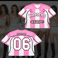 Flirty Katseye Wildworld Tour Mixed Mesh Jersey Gift For Fans