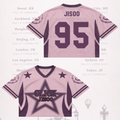 Sporty Jisoo Click Album Mixed Mesh Jersey BLACKPINK Fan Gift for Blink