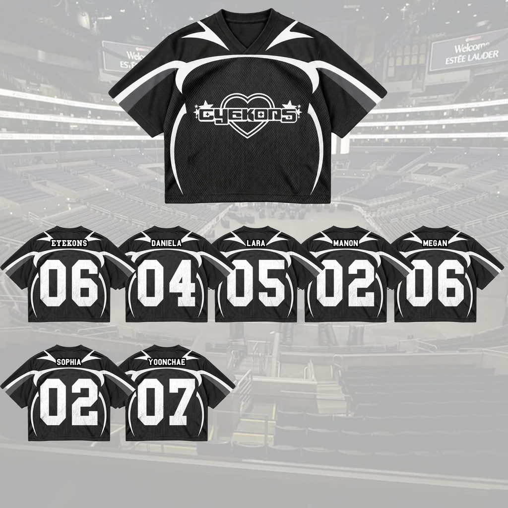 Powerful The Wild World Tour Mixed Mesh Jersey For Eyekons