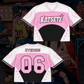 Trailing Star Katseye Wildworld TourMixed Mesh Jersey Top Fan Edition