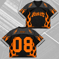 Fierce Run It Stay Club All Members Heavy Metal Mixed Mesh Jersey For Stay