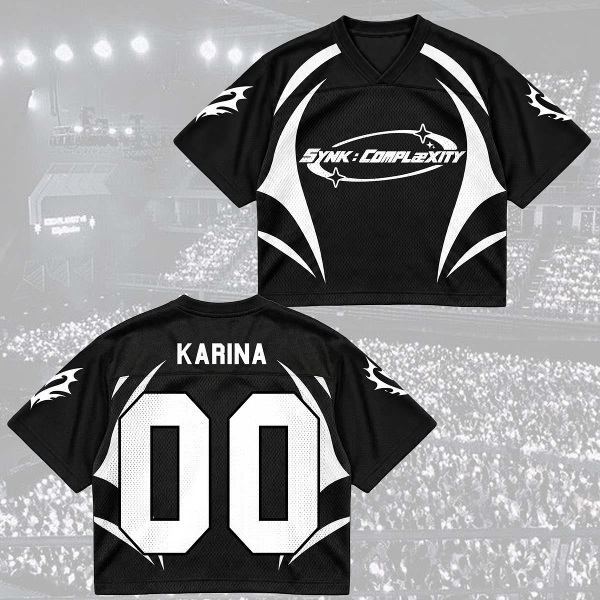Dramatic Synk Complexity Tour Mixed Mesh Jersey For MYs