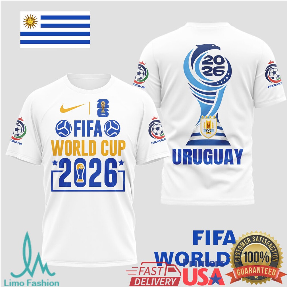 Uruguay FIFA World Cup 2026 Graphic T Shirt La Celeste Football Fan Gear - Limotees LLC