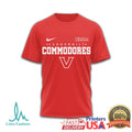 Vanderbilt Commodores RED Military Support Shirt Remember Everyone Deployed T Shirt - Limotees LLC