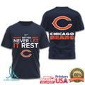 Chicago Bear Official NFL Good Best Better 3D Shirt - Limotees LLC