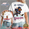 Washington Capitals Scooby Doo NHL Hockey Fan Apparel T Shirt - Limotees LLC