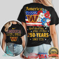 Washington Commanders America 250th Anniversary Tee USA Patriotic NFL Shirt - Limotees LLC