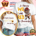 Washington Commanders American Heart Month In February We Wear Red T Shirt - Limotees LLC