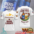 Washington Commanders Bud Light Kinda Guy Girl Tshirt Hoodie - Limotees LLC
