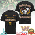 Washington Commanders Dropkick Murphys Celtic Skull NFL T Shirt - Limotees LLC