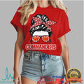 Washington Commanders Heart Disease Awareness T Shirt Red Ribbon Football Fan - Limotees LLC