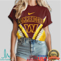 Washington Commanders It Is In My DNA Team Spirit Graphic T Shirt - Limotees LLC