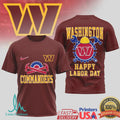 Washington Commanders Labor Day Commemorative Shirt DC Football Work Ethic T Shirt - Limotees LLC