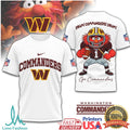 Washington Commanders Muppets Animal “Drum Commanders Drum” T Shirt