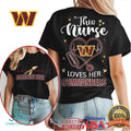 Washington Commanders Nurse Design This Nurse Loves Her Commanders - Limotees LLC