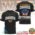 Washington Commanders Official NFL Save The Animals Fan 3D Shirt - Limotees LLC