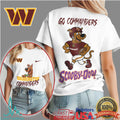 Washington Commanders Scooby Doo Go Commanders Mascot Fan T Shirt - Limotees LLC