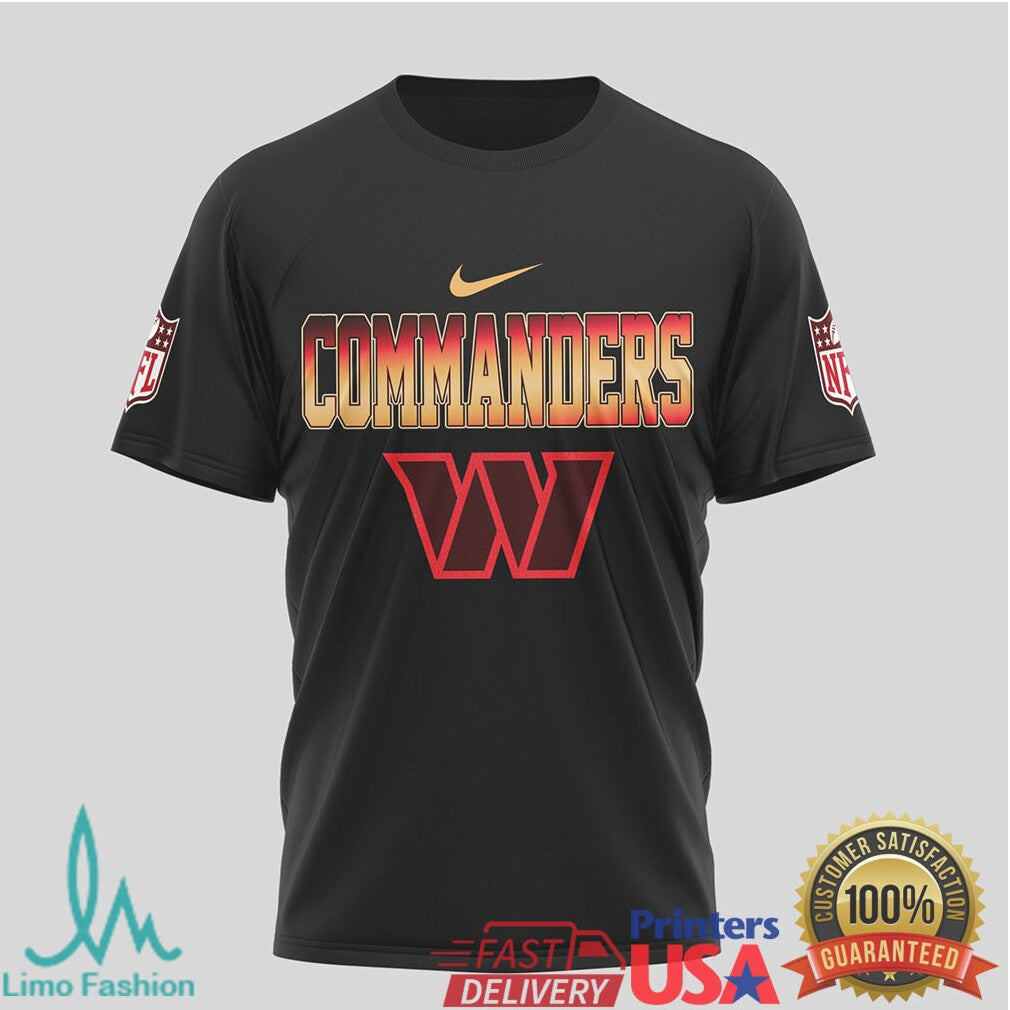 Washington Commanders Slayer Band Logo Nfl Shirt - Limotees LLC