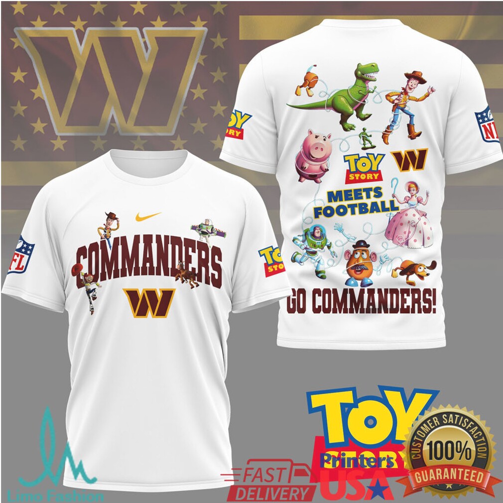 Washington Commanders Toy Story Football Mashup Kids & Adult T Shirt