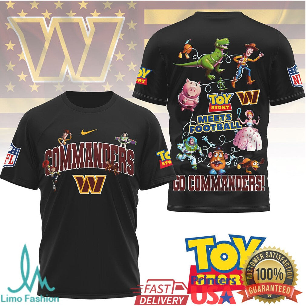 Washington Commanders Toy Story Football Mashup Kids & Adult T Shirt