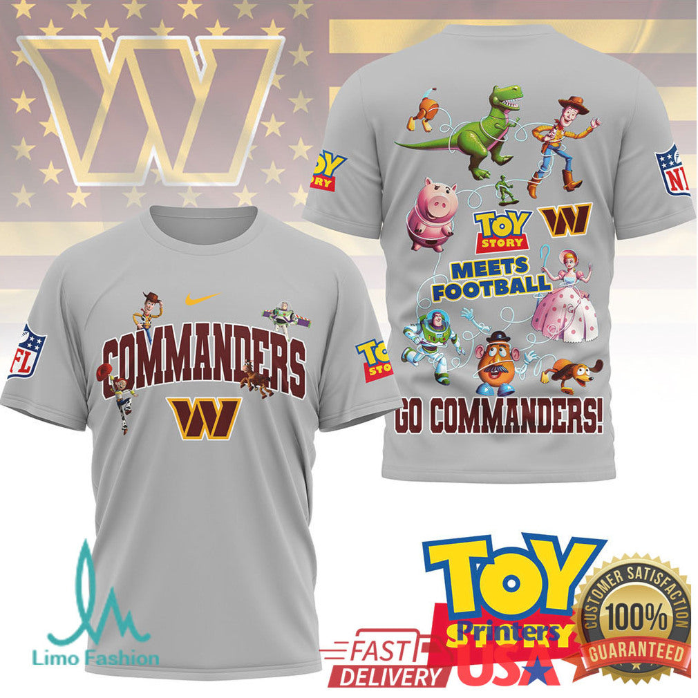 Washington Commanders Toy Story Football Mashup Kids & Adult T Shirt