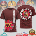 Washington Commanders x Red Hot Chili Peppers T Shirt - Limotees LLC