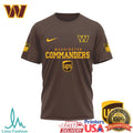 Washington Commanders x UPS Brown and Proud Gameday Fan T Shirt - Limotees LLC