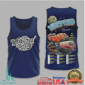 Widespread Panic Greetings From California Tour Dates Navy Apparel T Shirt - Limotees LLC