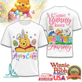 Winnie the Pooh “Some Bunny Loves You” Easter Hunny Pot T Shirt - Limotees LLC