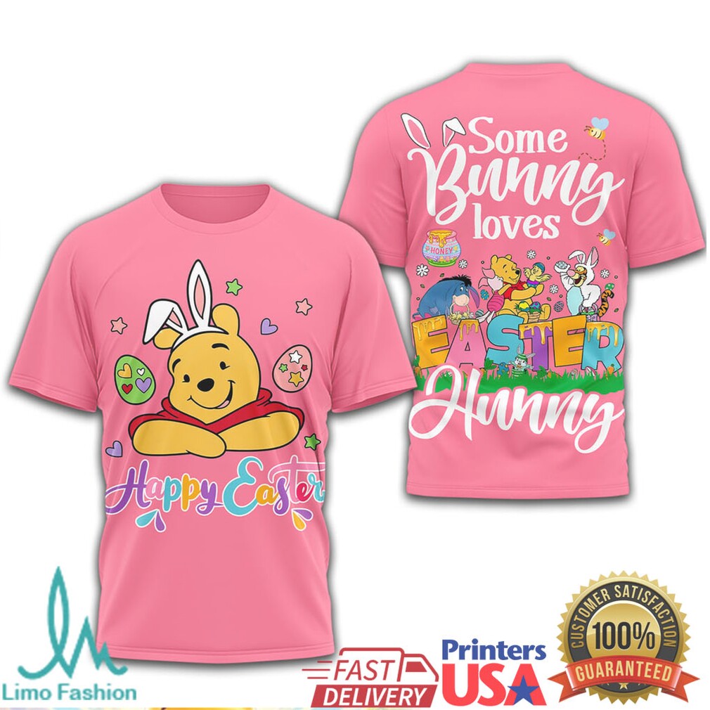 Winnie the Pooh “Some Bunny Loves You” Easter Hunny Pot T Shirt - Limotees LLC