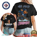 Winnipeg Jets Scooby Doo Ice Hockey Fan Go Jets Sports T Shirt