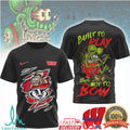 Wisconsin Badgers Rat Fink Style Built To Play Not To Bow T Shirt - Limotees LLC
