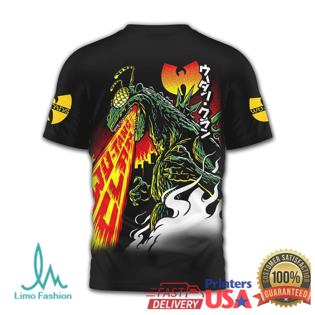 Wu Tang Clan Forever “The Final Chamber” Godzilla Style Graphic T Shirt - Limotees LLC